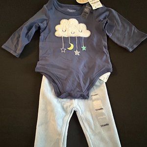 FRIST IMPRESSIONS UNISEX 2-PC SET 3-6 MONTHS